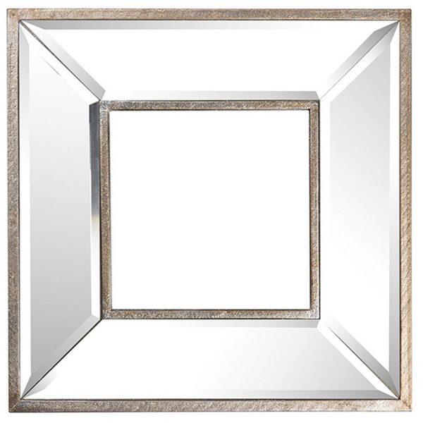 18, 14, 11 Inch Modern Accent Wall Mirror, Set of 3 Varied Shapes, Silver By Casagear Home Discount - Image 4