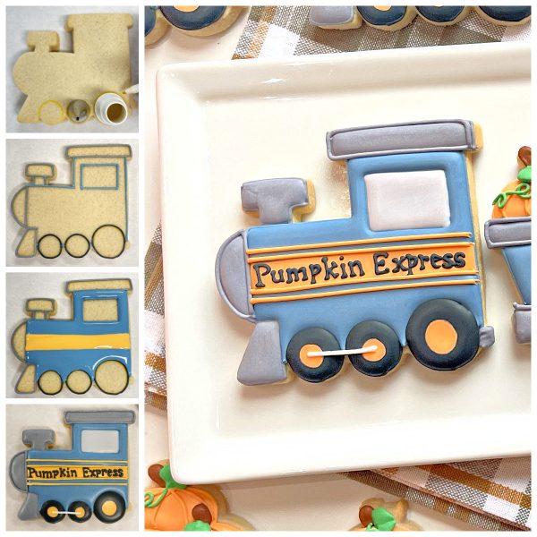 Pumpkin Train Engine Cookie Cutter For Discount - Image 2